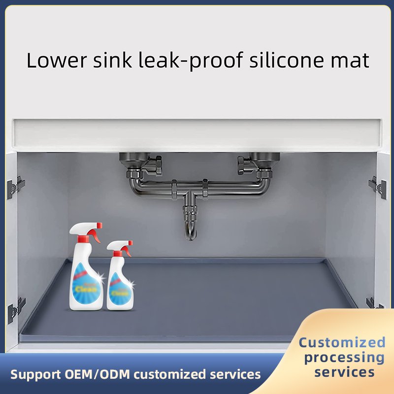 Protect Your Cabinets with silicone Under Sink Cabinet Mats