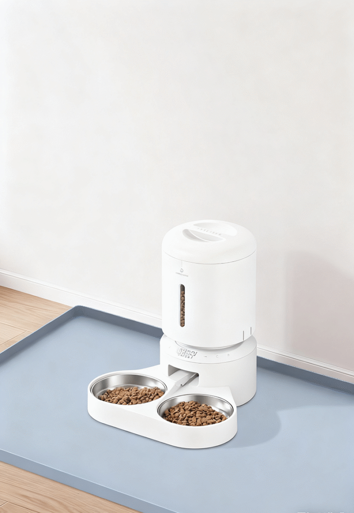 Is your pet feeding area always messy and hard to clean?
