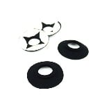 Custom Rubber Parts Flanged Adhesive Silicone Pad Specifications