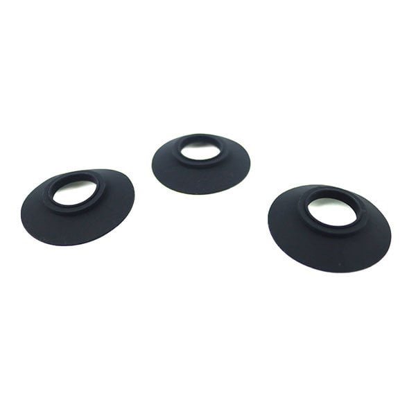 Custom Rubber Parts: Flanged Adhesive Silicone Anti-Slip Pad