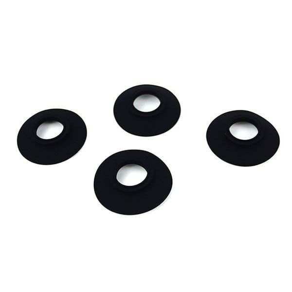 Custom Rubber Parts: Flanged Adhesive Silicone Anti-Slip Pad