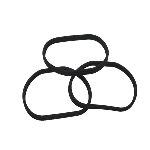 Custom Rubber Parts for EV Charger Connectors | D-Shaped Waterproof Silicone Seals