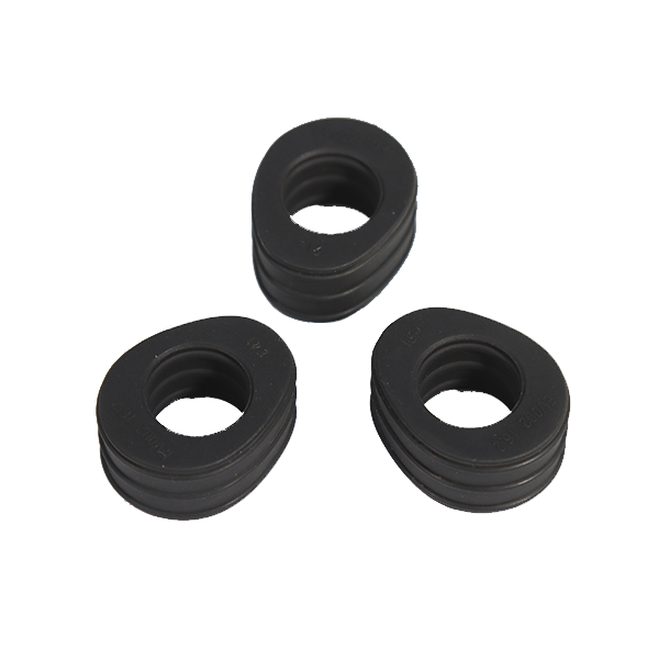 Custom Rubber Parts for EV Charging Guns | Offset Dual-Groove Silicone Seals