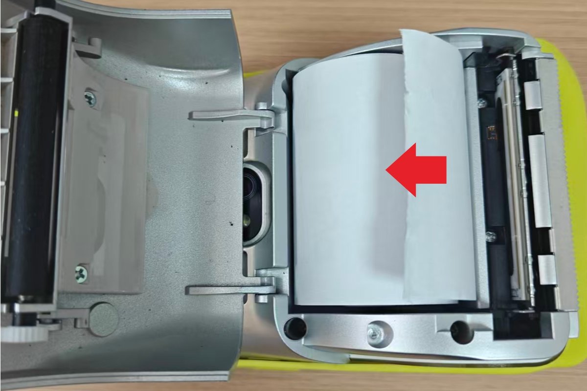 Put Paper in a POS Machine3