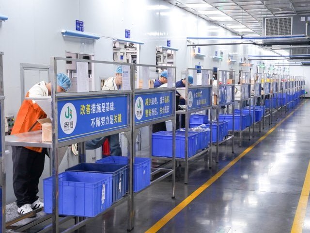 Dibo Technology ISO 8 cleanroom manufacturing facility in Dongguan